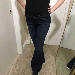 Mossimo Low-Rise Flare Stretch Denim Jeans